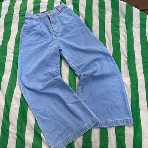 BIG BUD PRESS wide leg denim trousers *altered*
